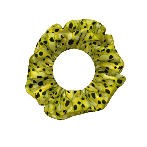 Customized Hair Scrunchies in Yellow color