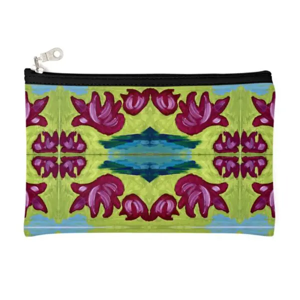 Lotus Inspired Designer Pouches created by Natalie