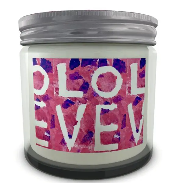 Designer Travel Candles are fully vegan with recycled glass