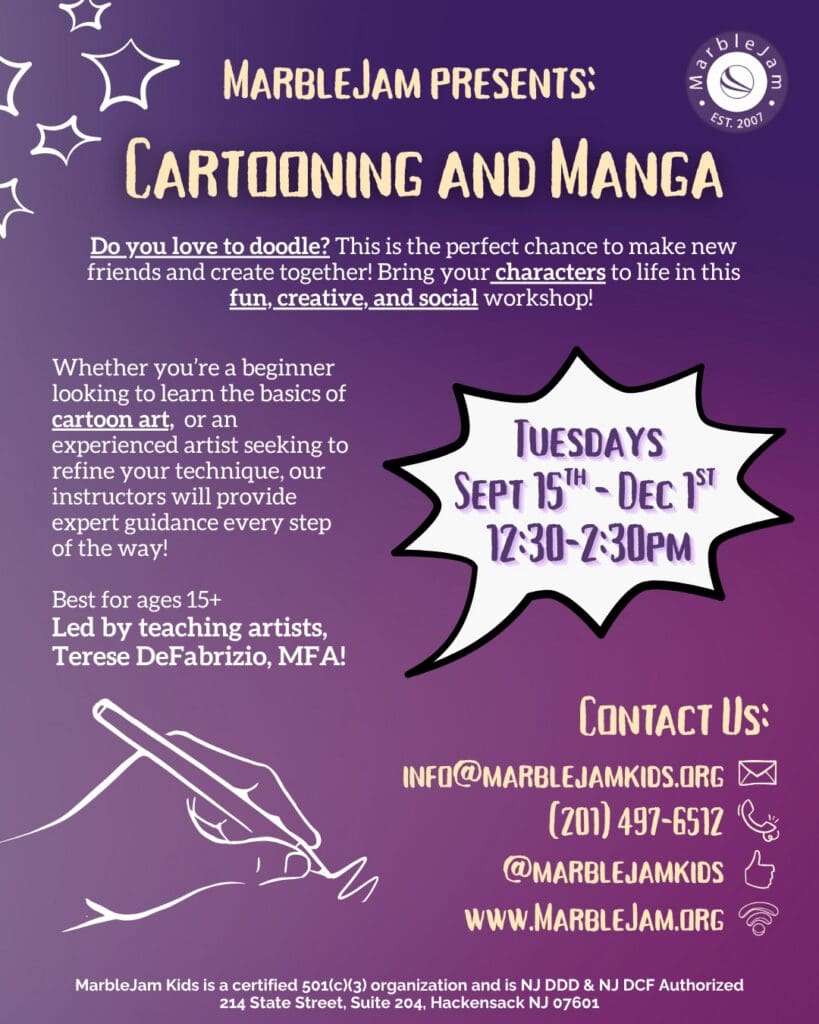 Cartooning & Manga Art Workshop